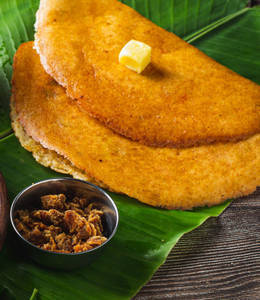 Adai (2 Nos.) Served With Butter & Jaggery