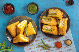 Raste ka Aloo wala Bread Pakoda
