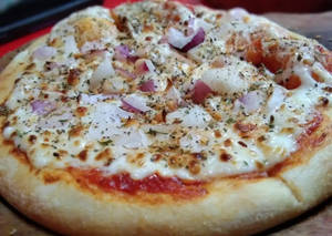 Onion Cheese Pizza [8 Inch]
