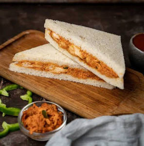 Chicken Tikka Cheese Sandwich (1 Pc)