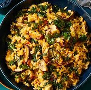 Mushroom Fried Rice