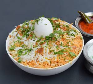 Egg biryani single  [doule egg]