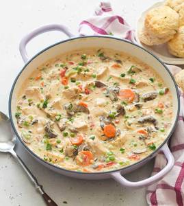 Poulet ala king 