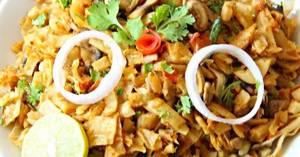 Mushroom Kothu Parotta