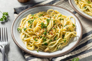 Chicken Spaghetti Aglio Olio Pasta