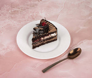 German Black Forest Cake Slice