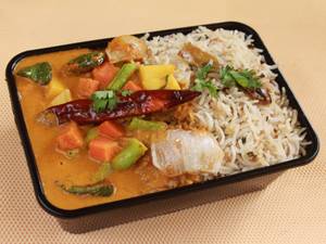 Kadhai Paneer + Rice