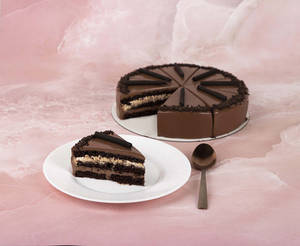 Eggless Chocolate Tiramisu Cake Slice
