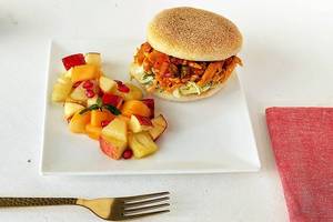Mexican Pulled Chicken Sandwich Combo