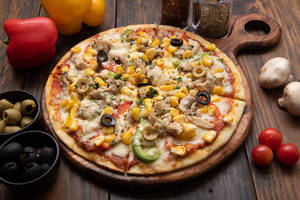 7" Chicken Supreme Pizza