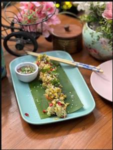 Wasabi Prawn Pineapple Salsa