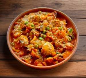 Matar Mushroom Masala
