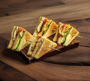 Veg Club Sandwich
