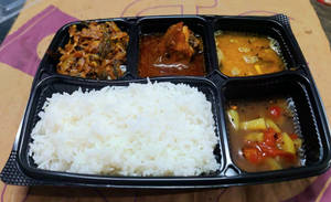 Handi chicken thali [3 pieces]