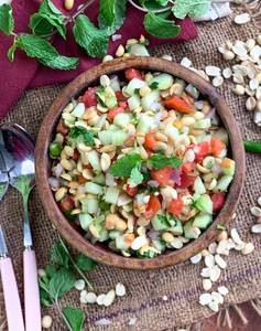 Peanut Kachumber Salad