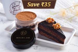 Chocolate Truffle Pastry & Mocha Jar