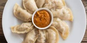 Steam veg momo  [10 pieces]