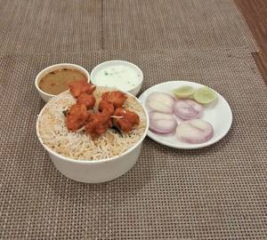 Hyderabadi Chicken Biryani (Boneless, Small)