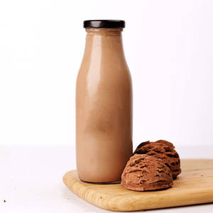 Chocolate Truffle Milk Ice Cream Shake