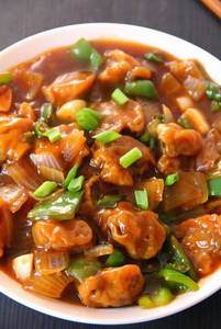Mushroom Manchurian Gravy