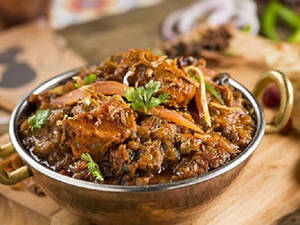 Mutton Bhuna Gosht (boneless)