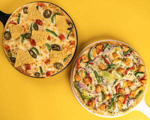 Buy One Get One -2 Veg Small Pizzas at 349