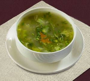 Veg Lemon & Coriander Soup 
