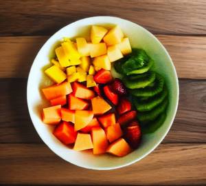 Seasonal Healthy Fruit Bowl