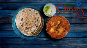 2 Chapathy + Half Chicken Masala [250ML] +  Fresh Lime Juice[300ML]