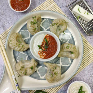 Paneer Steamed Momos 6pcs