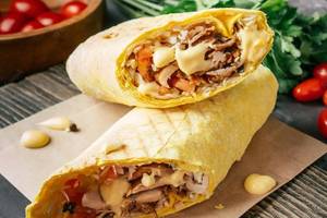 Cheese shawarma