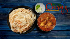 2 Porota + Half Chicken Masala [250ML]+ Fresh Lime Juice[300ML]
