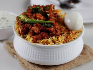 Chicken Kabab Biryani Regular (Serves 1)