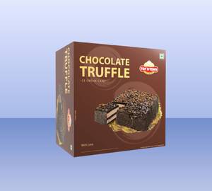 Chocolate Truffle Ice Cream Cake [600 Ml]