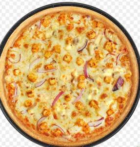 Paneer Onion Pizza lots of cheese 6"