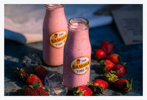 Strawberry Lassi