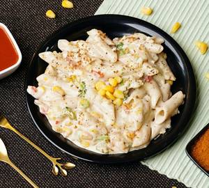 White Sauce Penne Pasta 