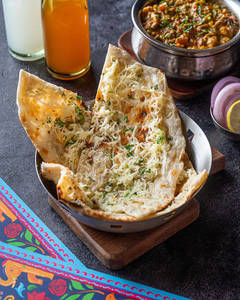 Cheese Garlic Naan