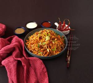 Schezwan egg noodles