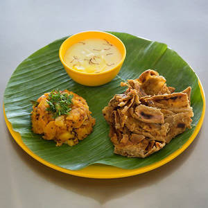 Bedai Roti- Shak- Shrikhand