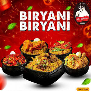 Plain biriyani mutton