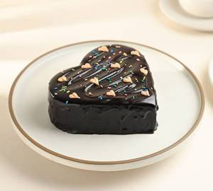 Choco Truffle Heart Cake