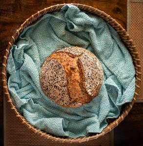 Sesame Wholewheat Sourdough