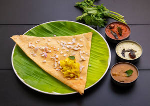 Onion Butter Masala Dosa
