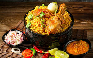 Chicken biriyani