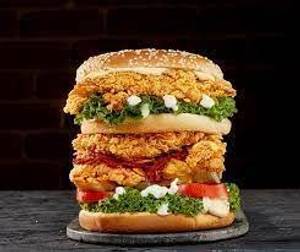 Chicken tower burger