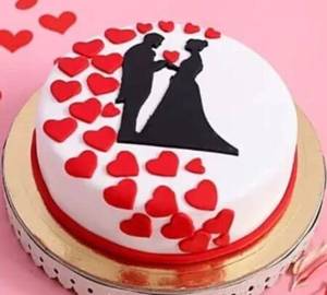 Pineapple Butterscotch Couple Cake