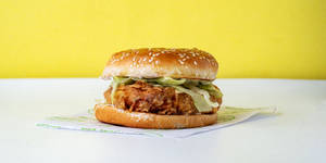 Chicken Club Burger (mayo Based)