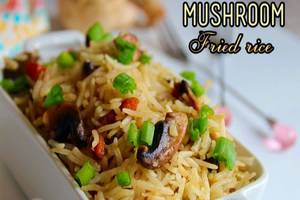Mushroom fried rice