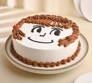 Happy Girl Choco Cream Cake 500 Gram